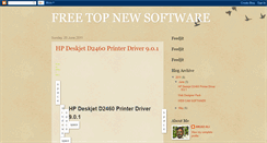 Desktop Screenshot of freetopnewsoftware.blogspot.com