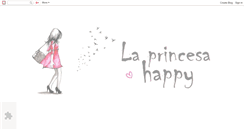 Desktop Screenshot of laprincesahappy.blogspot.com