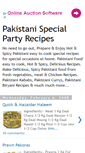 Mobile Screenshot of party-recipes.blogspot.com