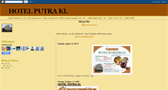 Desktop Screenshot of hotelputrakl.blogspot.com