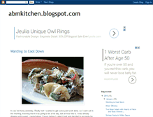 Tablet Screenshot of abmkitchen.blogspot.com