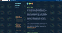 Desktop Screenshot of 2006fellows.blogspot.com