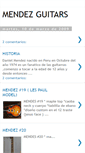 Mobile Screenshot of mendezguitars.blogspot.com