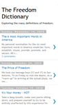 Mobile Screenshot of freedomdictionary.blogspot.com