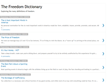 Tablet Screenshot of freedomdictionary.blogspot.com