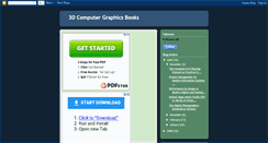 Desktop Screenshot of 3d-graphics-books.blogspot.com