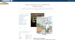 Desktop Screenshot of powerinpositivity.blogspot.com