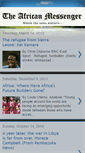 Mobile Screenshot of africanmessenger.blogspot.com