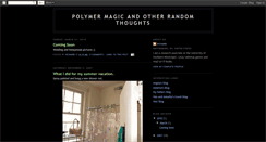 Desktop Screenshot of polymermagic.blogspot.com