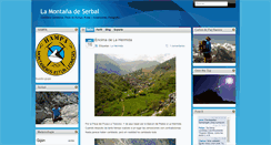 Desktop Screenshot of lamontanadeserbal.blogspot.com