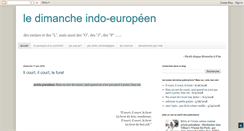 Desktop Screenshot of indoeuropeen.blogspot.com
