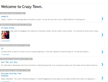 Tablet Screenshot of kels-welcometocrazytown.blogspot.com