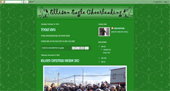 Desktop Screenshot of eaglecheerleading.blogspot.com