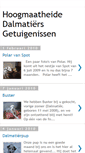 Mobile Screenshot of hoogmaatheidedalmatiersgetuigenissen.blogspot.com