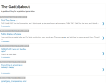 Tablet Screenshot of gaddabout.blogspot.com