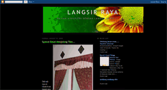 Desktop Screenshot of langsirraya.blogspot.com
