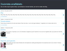 Tablet Screenshot of guionistaanalfabeto.blogspot.com