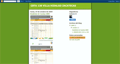 Desktop Screenshot of cbta138villahidalgo.blogspot.com