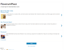 Tablet Screenshot of flowerumiplace.blogspot.com