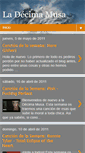 Mobile Screenshot of ladecimamusa10.blogspot.com