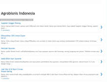 Tablet Screenshot of indoagrobisnis.blogspot.com