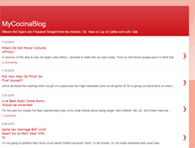 Tablet Screenshot of mycocinablog.blogspot.com