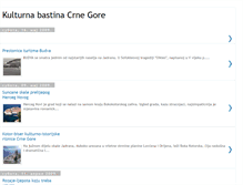 Tablet Screenshot of kulturniturizamcrnegore.blogspot.com