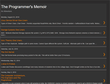 Tablet Screenshot of programmermemoir.blogspot.com