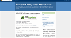 Desktop Screenshot of alex-players-with-money.blogspot.com