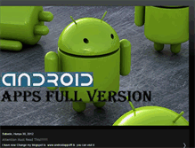 Tablet Screenshot of androidappsfullforfree.blogspot.com