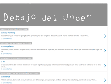 Tablet Screenshot of debajodelunderr.blogspot.com