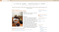 Desktop Screenshot of ladolceroma-pasticceria.blogspot.com