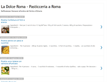 Tablet Screenshot of ladolceroma-pasticceria.blogspot.com