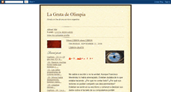 Desktop Screenshot of lagrutadeolimpia.blogspot.com