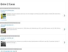 Tablet Screenshot of entre2caras.blogspot.com