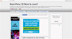 Desktop Screenshot of noni-peru.blogspot.com