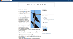 Desktop Screenshot of kingislandbirds.blogspot.com