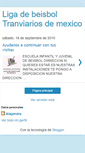 Mobile Screenshot of ligadetranviarios.blogspot.com