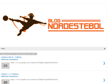 Tablet Screenshot of nordestebol.blogspot.com