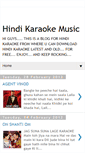 Mobile Screenshot of hindikaraoke13.blogspot.com