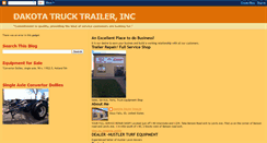 Desktop Screenshot of dakotatrucktrailer.blogspot.com