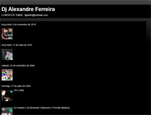 Tablet Screenshot of djalexandreferreira.blogspot.com