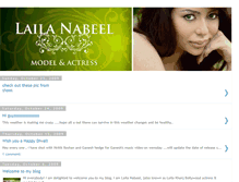 Tablet Screenshot of lailanabeel.blogspot.com