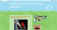 Desktop Screenshot of persismutiara.blogspot.com
