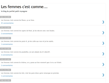 Tablet Screenshot of cestcomme.blogspot.com