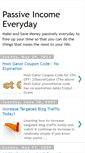 Mobile Screenshot of passive-income-everyday.blogspot.com