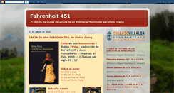 Desktop Screenshot of clublecturabibliotecamiguelhernandez.blogspot.com