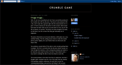 Desktop Screenshot of crumblegame.blogspot.com