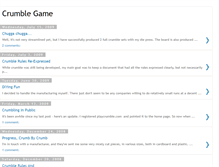 Tablet Screenshot of crumblegame.blogspot.com