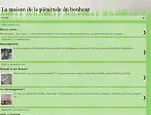 Tablet Screenshot of lamaisondelaplenitudedubonheur.blogspot.com